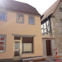 Bauernhaus Fassade Zwischenstand